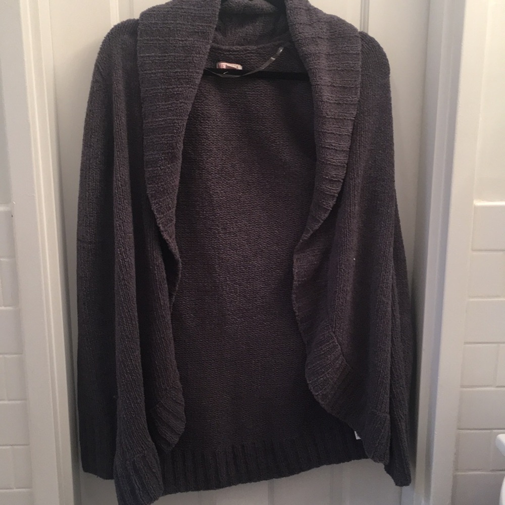 Target Merona Chenile Cardigan - Gray